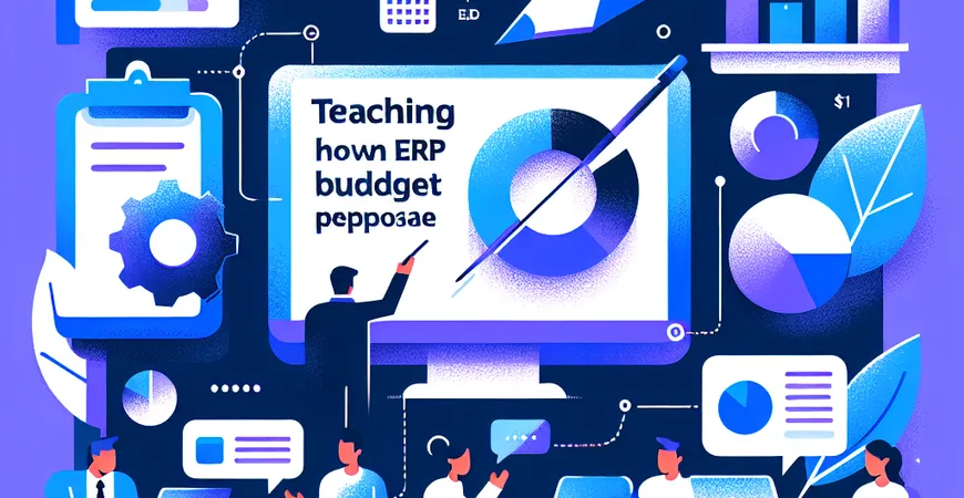 手把手教你做：ERP 预算方案撰写模板与注意事项